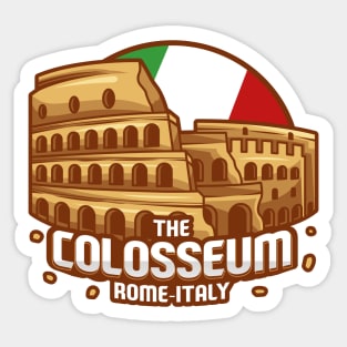 colosseum italy landmark Sticker